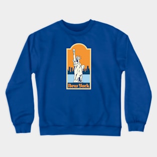 New York Liberty Statue Crewneck Sweatshirt